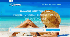 Desktop Screenshot of lifeinresort.com